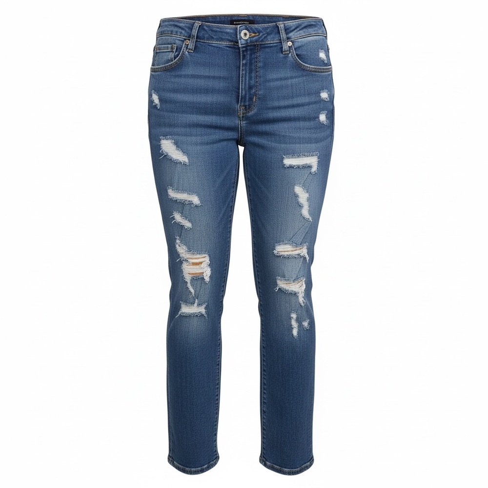 TORRID/Bombshell Skinny Premium Stretch High-Rise Destructed Jean/Size: 16R